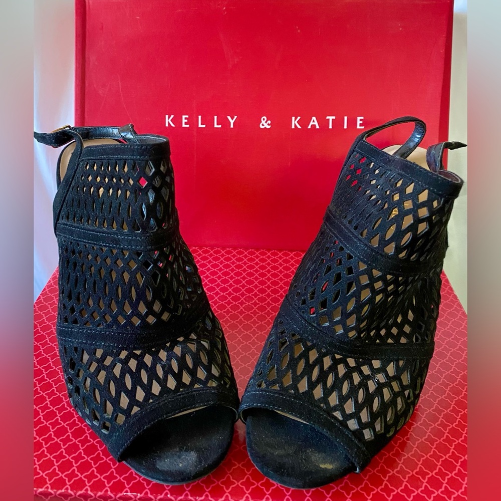Kelly & Katie Black High Heels